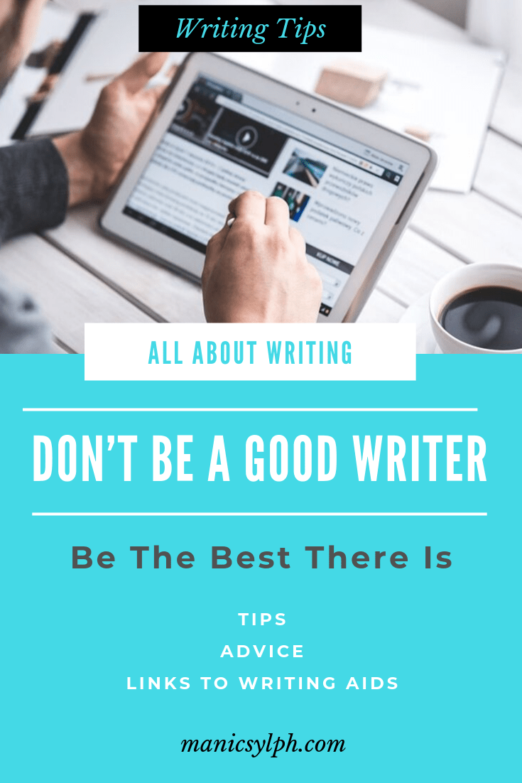 Someone writing on a tab, with blog post title written on the picture