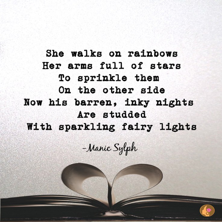 Micro poem 'InkSplash~5' by Mona Soorma aka Manic Sylph