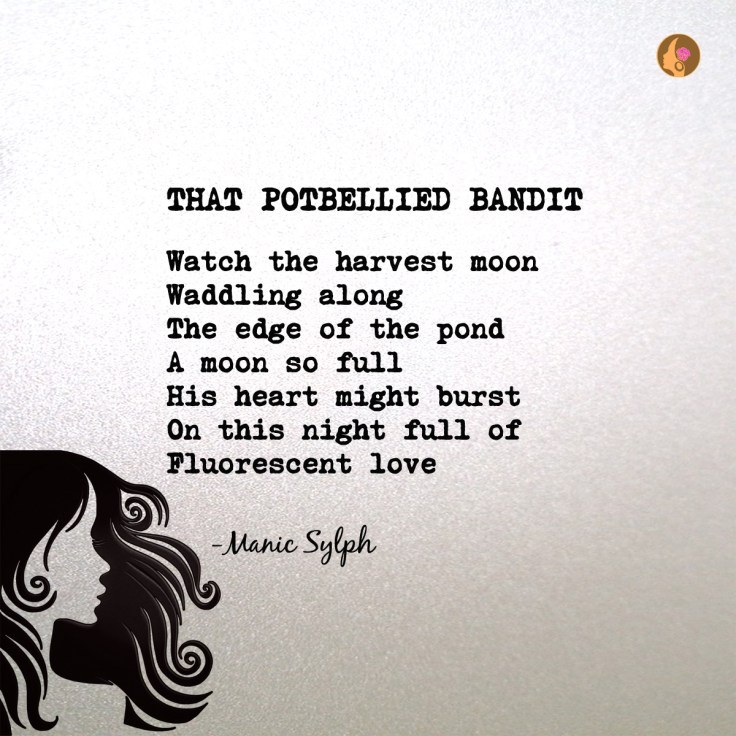 The poem THAT POTBELLIED BANDIT by Mona Soorma aka Manic Sylph