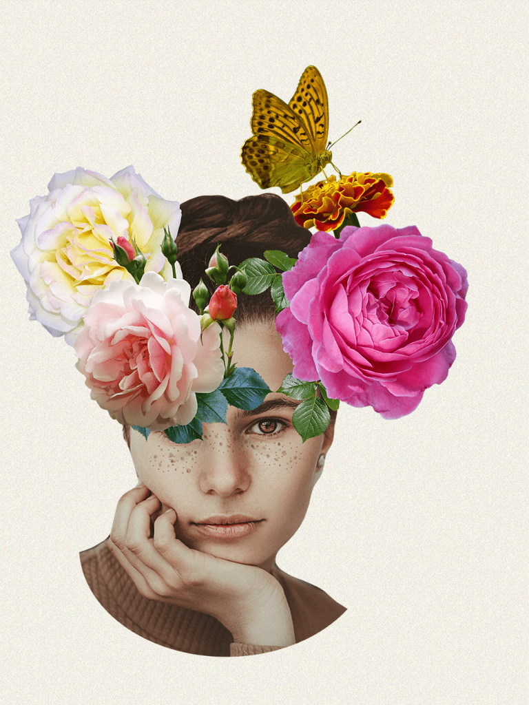 Portrait Butterfly Digital art