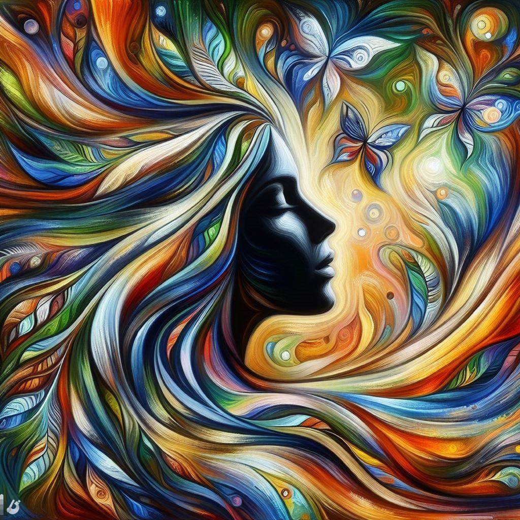 Gaia, the mother goddess who nurtures us