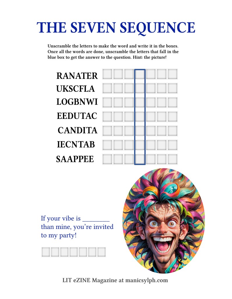 Puzzle: Unjumble the words (LIT eZINE Vol-6)