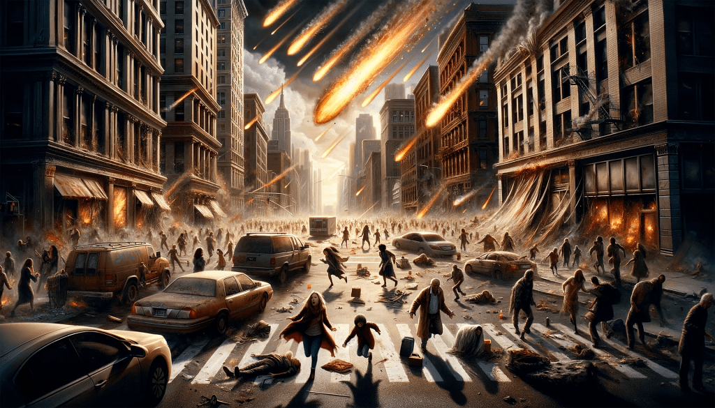 Th tumult faced by humanity