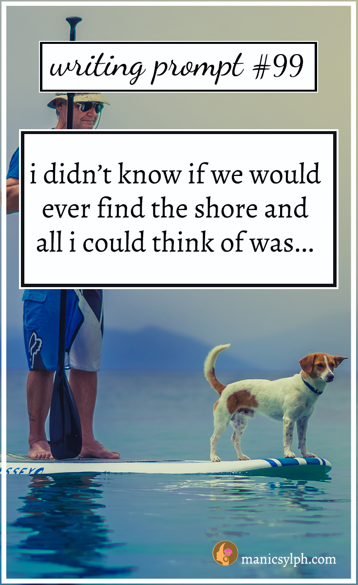 Writing Prompt #99 I didn't know if we would ever find the shore and all I could think of was...